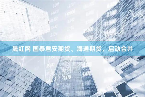 晟红网 国泰君安期货、海通期货，启动合并